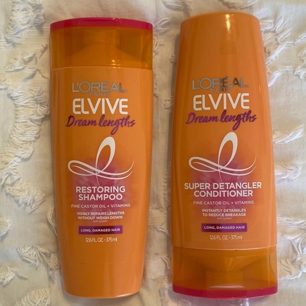 L’Oreal Paris Elvive Dream Lengths Restoring Shampoo & Detangler‎ Conditioner
